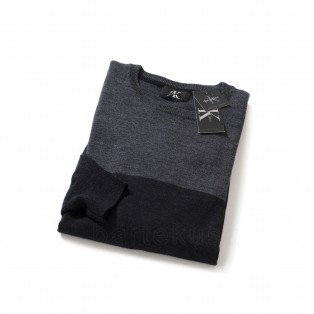 CALVIN KLEIN SWETER MESKI - CREW NECK 